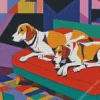 Greyhounds Dogs Diamond Painting