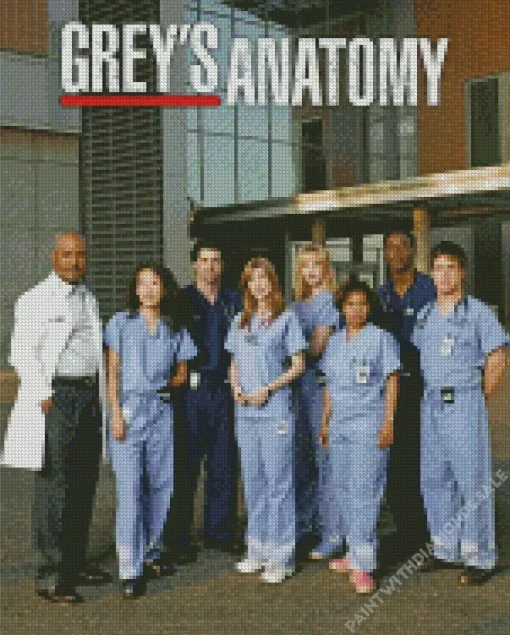 Greys Anatomy Diamond Painting