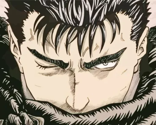 Guts Berserk Diamond Painting