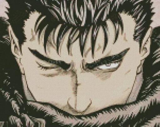 Guts Berserk Diamond Painting