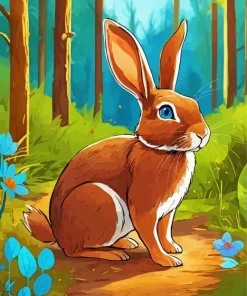 Hare Diamond Painting