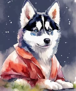 Husky Dog Diamond Painting