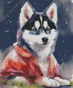 Husky Dog Diamond Painting