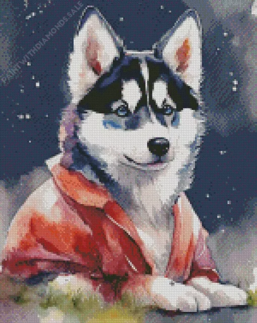 Husky Dog Diamond Painting