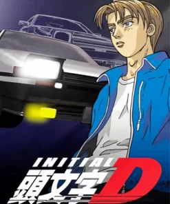 Initial D Diamond Painting