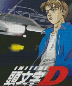 Initial D Diamond Painting