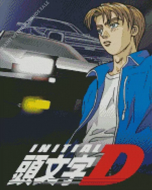 Initial D Diamond Painting