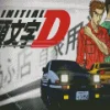 Initial D Anime Poster Diamond Painting