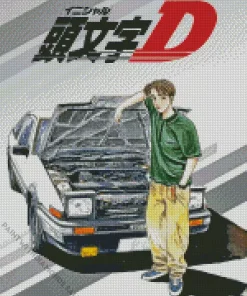 Initial D Anime Series Diamond Painting