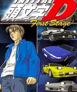 Initial D Poster Diamond Painting