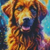 Irish Setter Puppy Diamond Painting