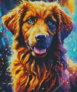 Irish Setter Puppy Diamond Painting