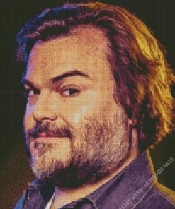 Jack Black Actor Diamond Painting