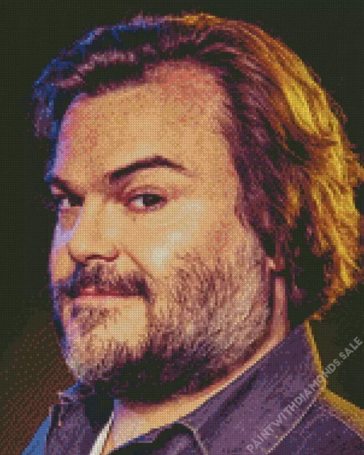 Jack Black Actor Diamond Painting