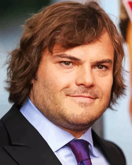 Jack Black Celebrity Diamond Painting