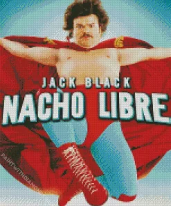 Jack Black In Nacho Libre Diamond Painting