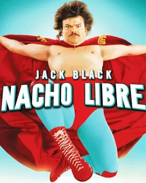 Jack Black In Nacho Libre Diamond Painting