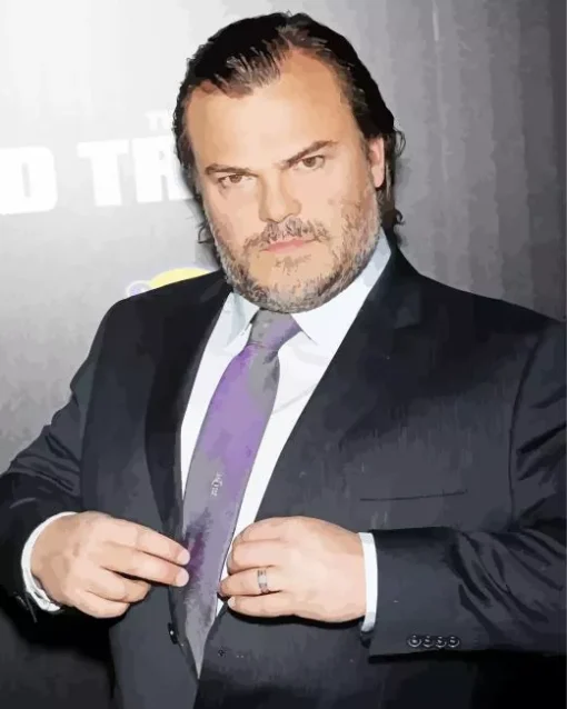 Jack Black In Suit Diamond Painting