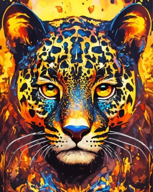 Jaguar Art Diamond Painting