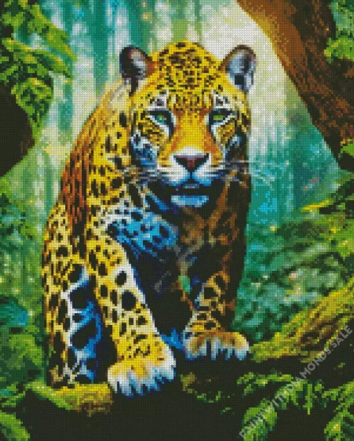 Jaguars Diamond Painting