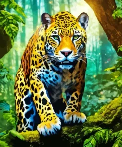 Jaguars Diamond Painting