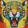 Jaguars Head Diamond Painting