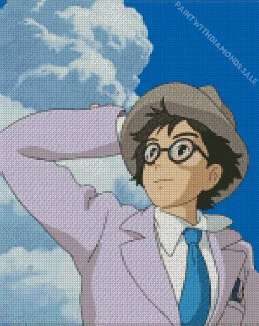 Jiro Horikoshi The Wind Rises Diamond Painting