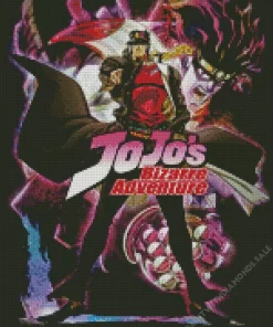 JoJos Bizarre Adventure Poster Art Diamond Painting