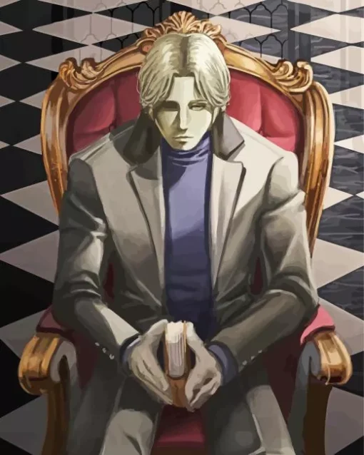 Johan Liebert Diamond Painting