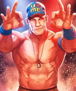 John Cena Art Diamond Painting