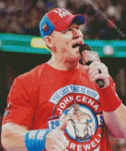 John Cena Wrestler Diamond Painting