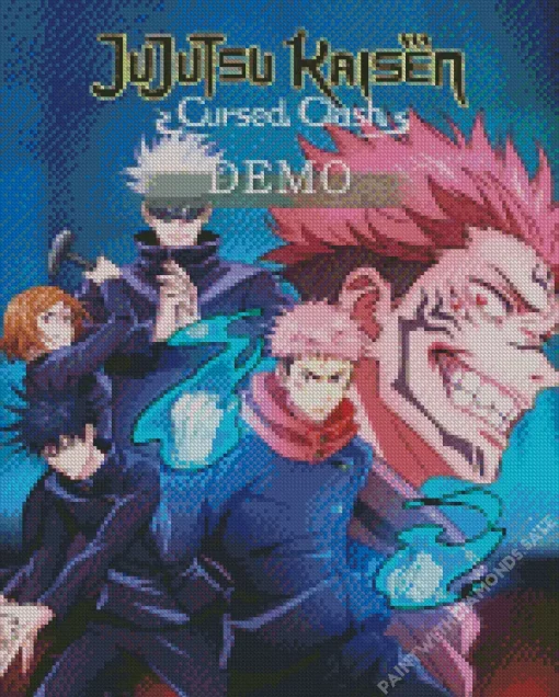 Jujutsu Kaisen Anime Diamond Painting