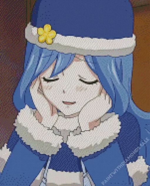 Juvia Lockser Character Diamond Painting