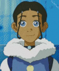 Katara Character Diamond Painting