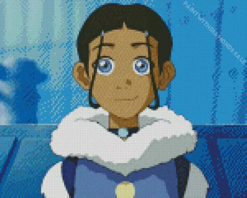 Katara Character Diamond Painting