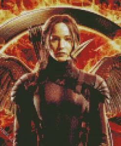 Katniss Everdeen In The Hunger Games Diamond Painting