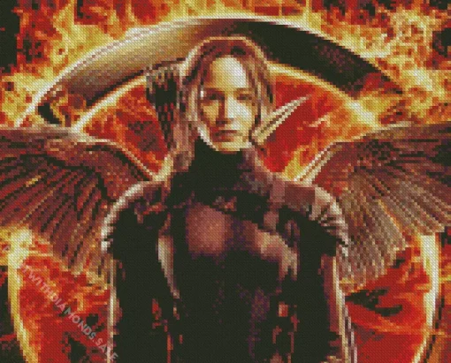 Katniss Everdeen In The Hunger Games Diamond Painting