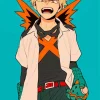 Katsuki Bakugou Diamond Painting