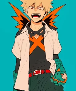 Katsuki Bakugou Diamond Painting