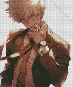 Katsuki Bakugou MHA Diamond Painting