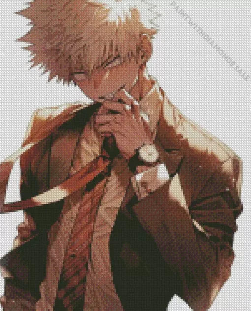 Katsuki Bakugou MHA Diamond Painting