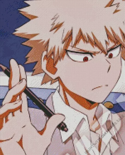 Katsuki Bakugou My Hero Academia Diamond Painting