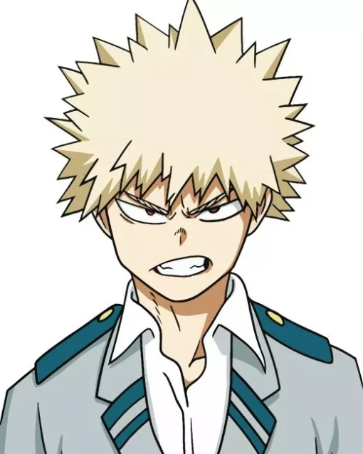 Katsuki Bakugou Character Diamond Painting