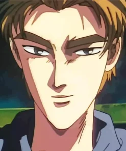 Keisuke Takahashi Initial D Diamond Painting