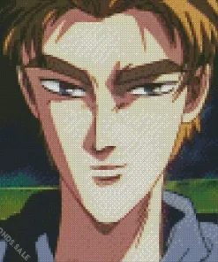 Keisuke Takahashi Initial D Diamond Painting