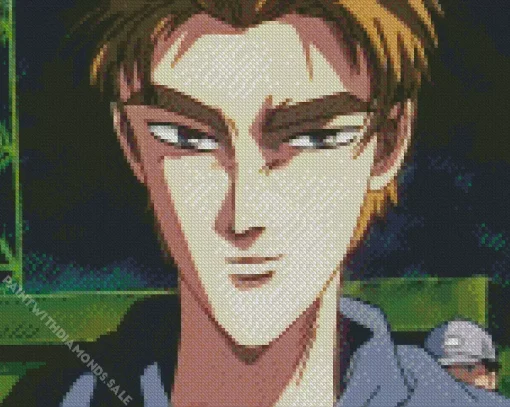 Keisuke Takahashi Initial D Diamond Painting