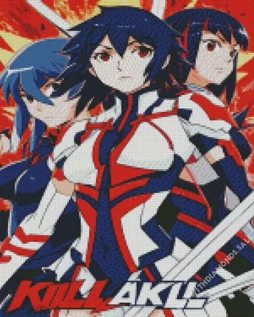 Kill La Kill Anime Diamond Painting