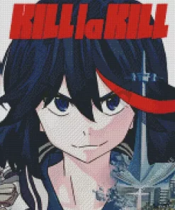 Kill La Kill Anime Poster Diamond Painting