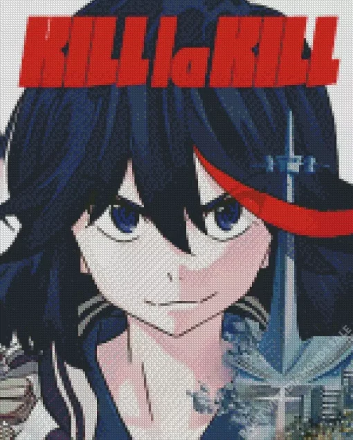 Kill La Kill Anime Poster Diamond Painting