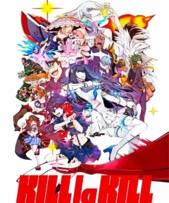 Kill La Kill Characters Poster Diamond Painting